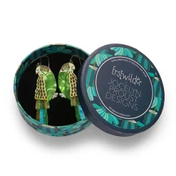 Erstwilder Flossie The Budgie Drop Earrings^ Earrings
