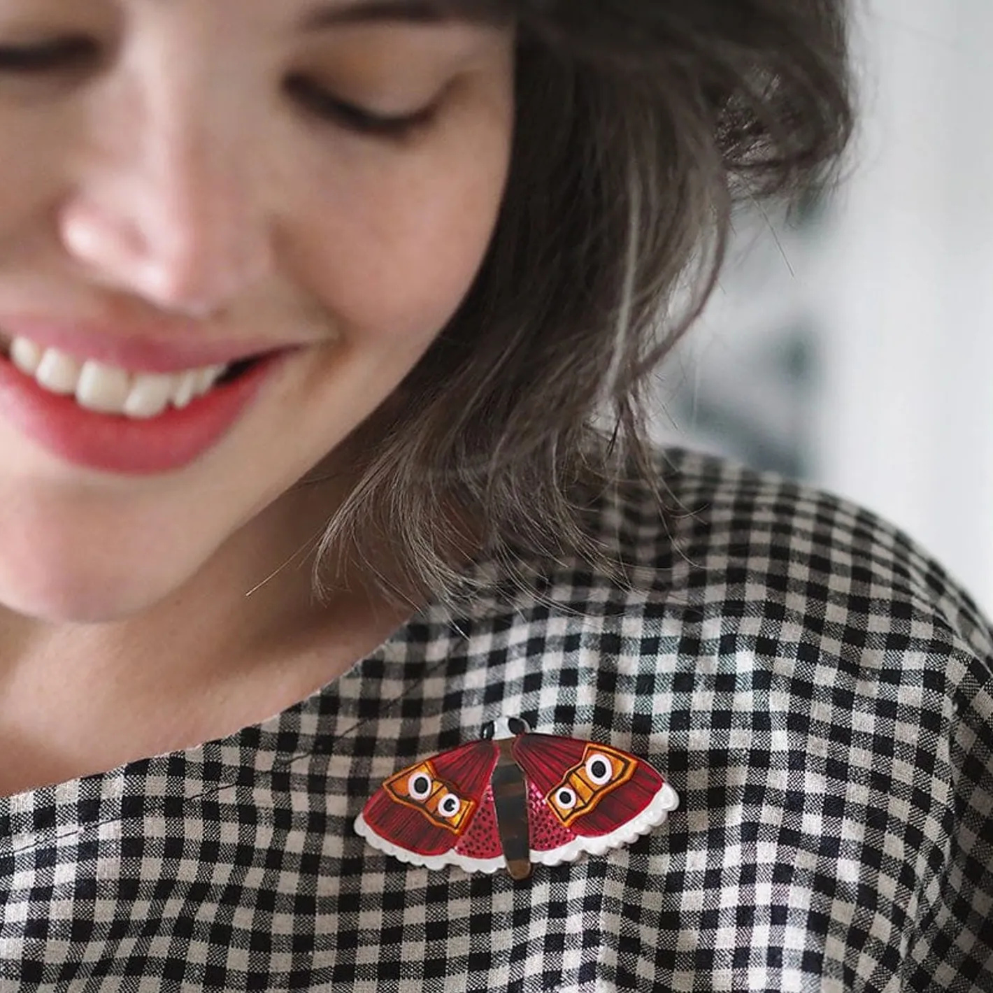 Erstwilder Fluttering Bogong Brooch^ Brooches
