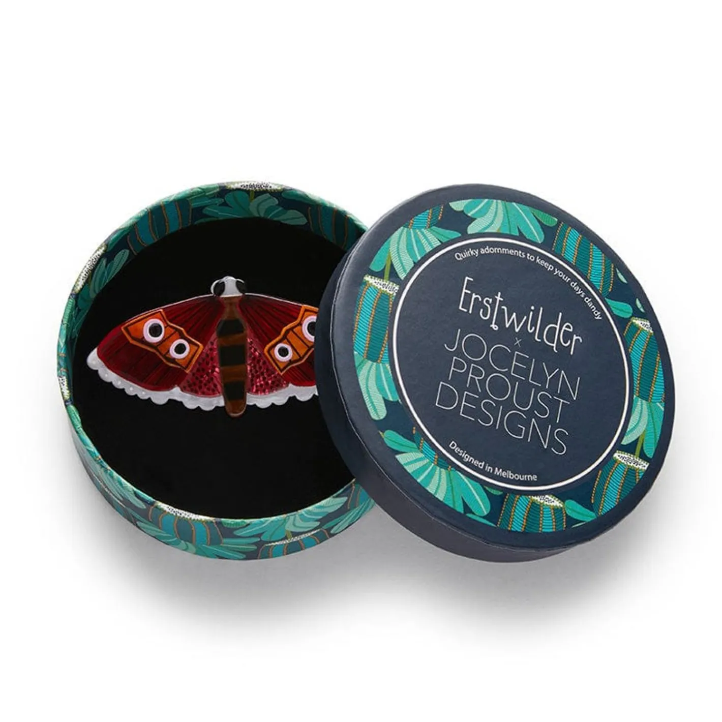 Erstwilder Fluttering Bogong Brooch^ Brooches