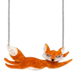 Erstwilder Flynn The Flying Fox Necklace^ Necklaces