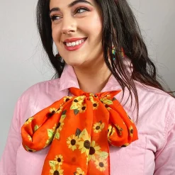 Erstwilder Follow The Sun Neck Scarf Orange^ Scarves