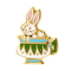 Erstwilder Follow The White Rabbit Enamel Pin^ Enamel Pins