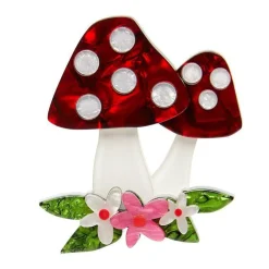 Erstwilder Forest Fun Guy Brooch^ Brooches