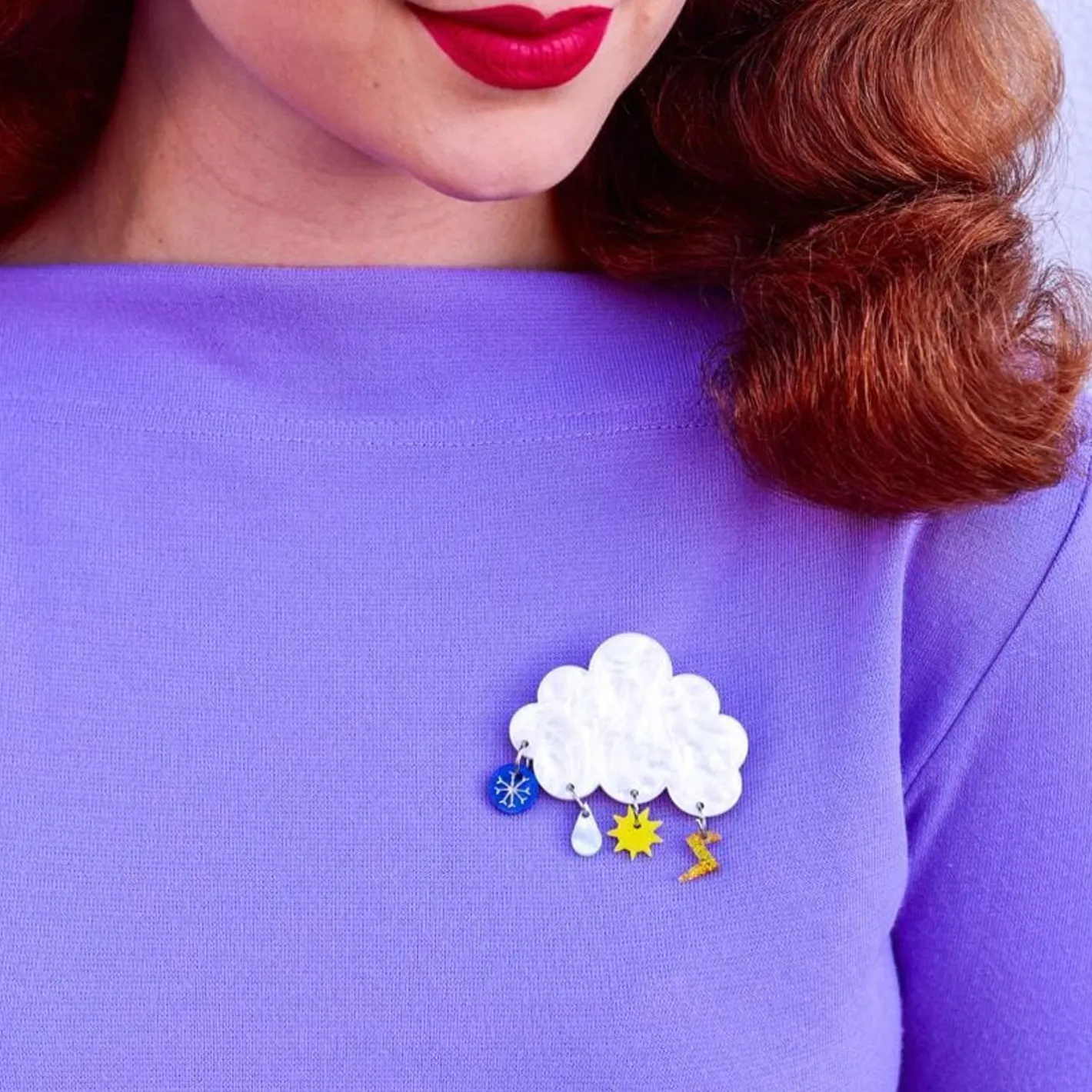 Erstwilder Four Seasons Brooch^ Brooches