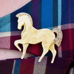 Erstwilder Friesian Fancy Brooch^ Brooches