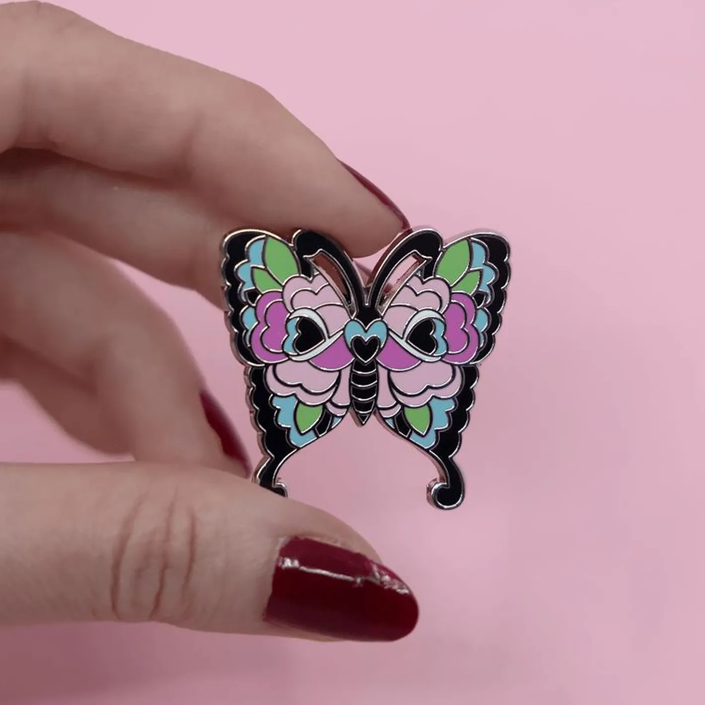 Erstwilder Fright Of The Butterfly Enamel Pin^ Enamel Pins