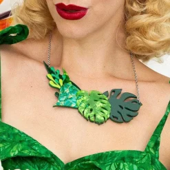 Erstwilder Fronds Of Fancy Necklace (Large)^ Necklaces
