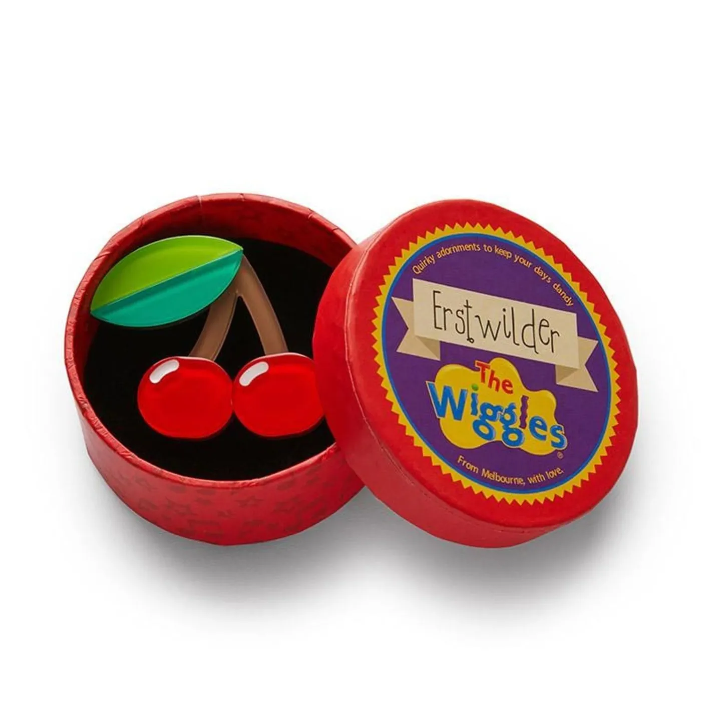 Erstwilder Fruit Salad Cherries Brooch^ Brooches