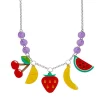 Erstwilder Fruit Salad Necklace^ Necklaces