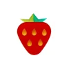 Erstwilder Fruit Salad Strawberry Brooch^ Brooches