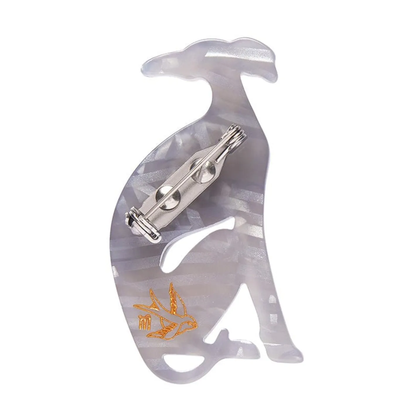 Erstwilder Garrison The Greyhound Mini Brooch^ Brooches