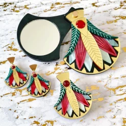 Erstwilder Gift Of The Nile Papyrus Brooch^ Brooches