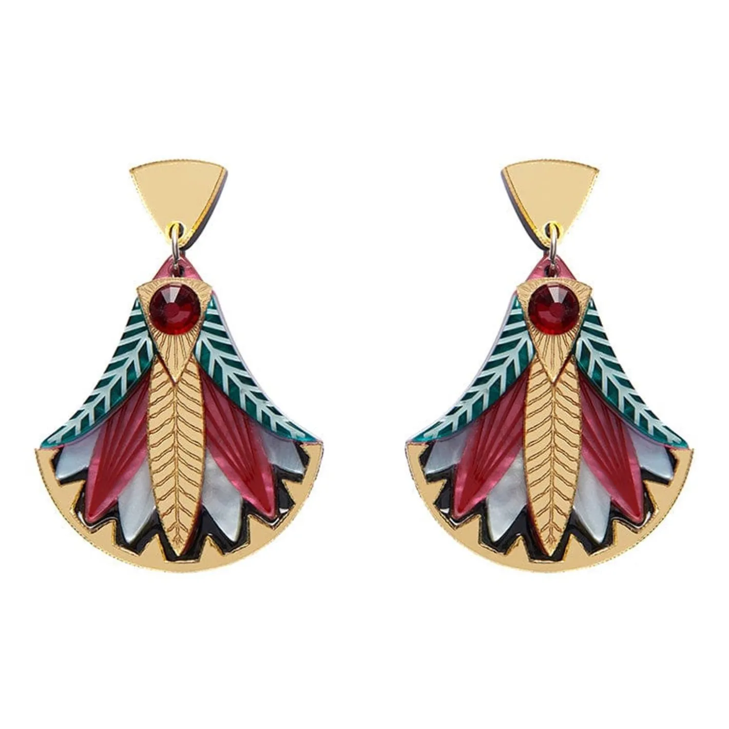 Erstwilder Gift Of The Nile Papyrus Drop Earrings^ Earrings