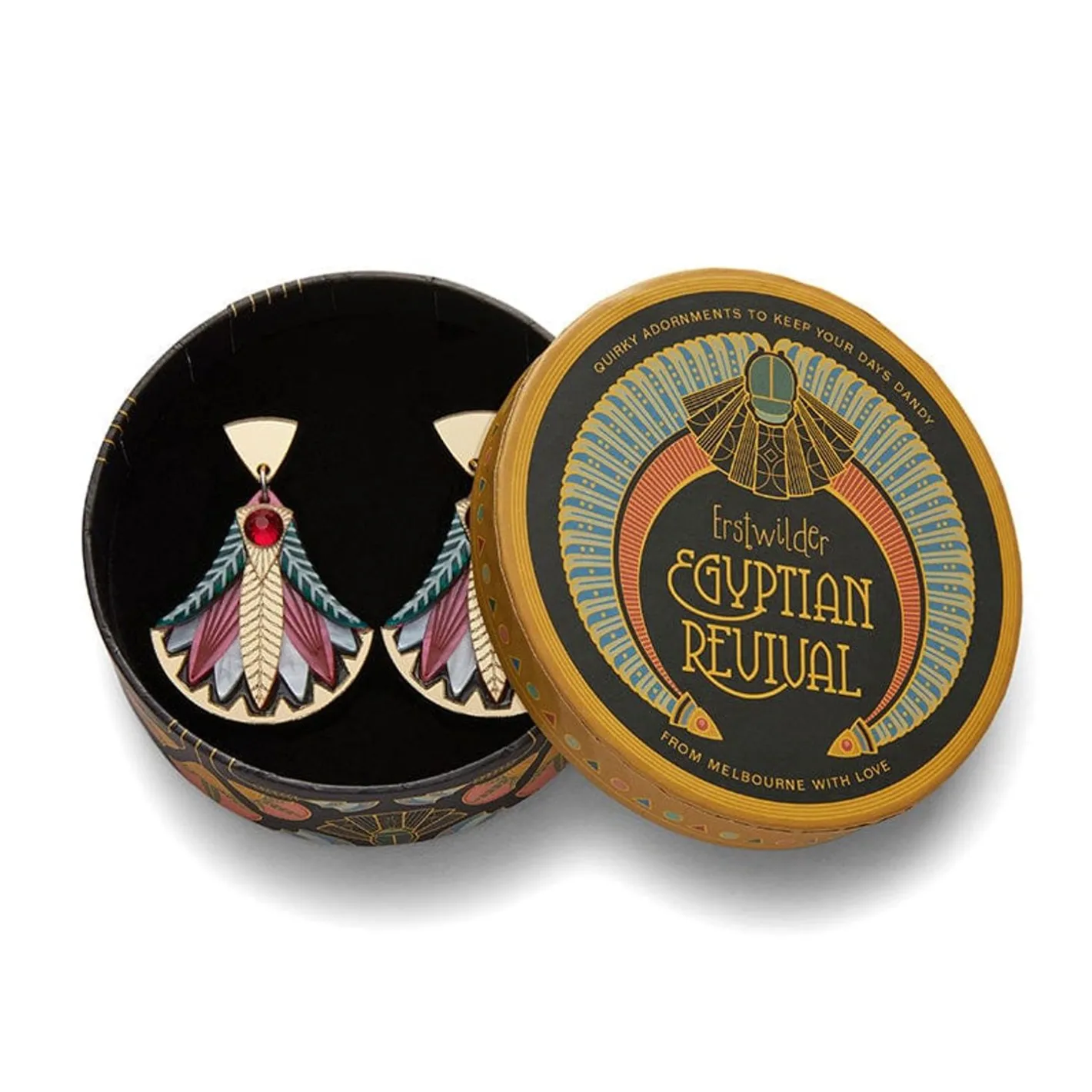 Erstwilder Gift Of The Nile Papyrus Drop Earrings^ Earrings