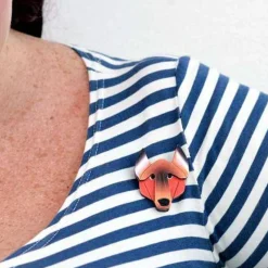 Erstwilder Gillian German Shepherd Brooch^ Brooches