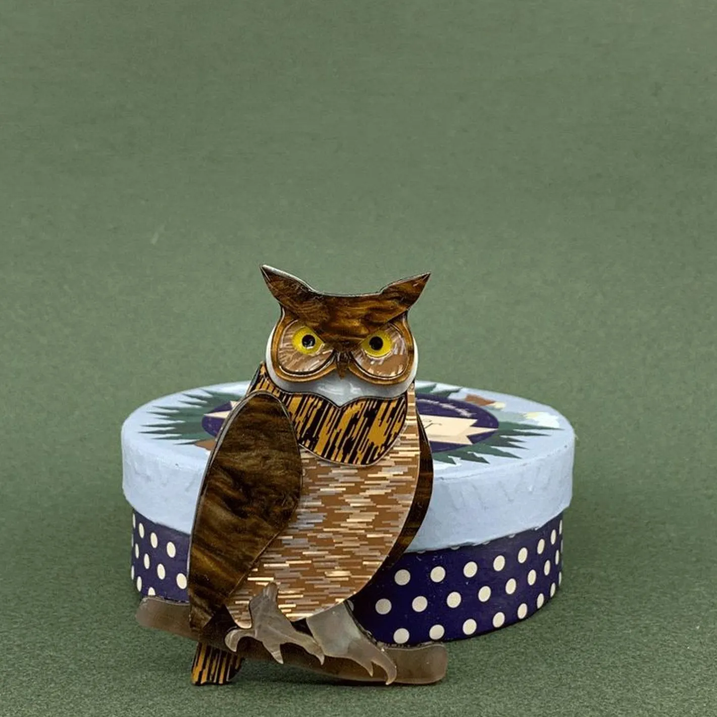 Erstwilder Gillian The Giving Owl Brooch^ Brooches