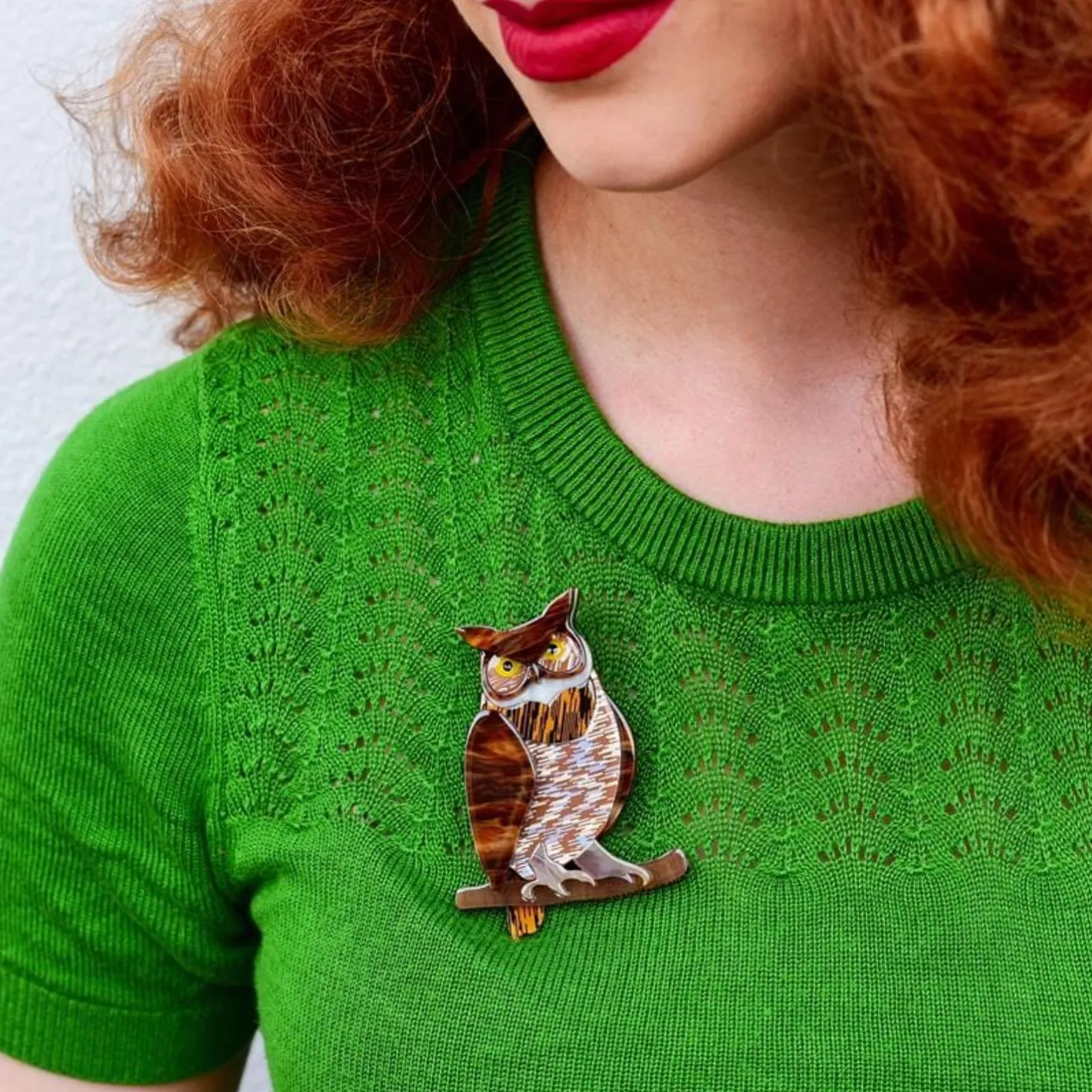 Erstwilder Gillian The Giving Owl Brooch^ Brooches