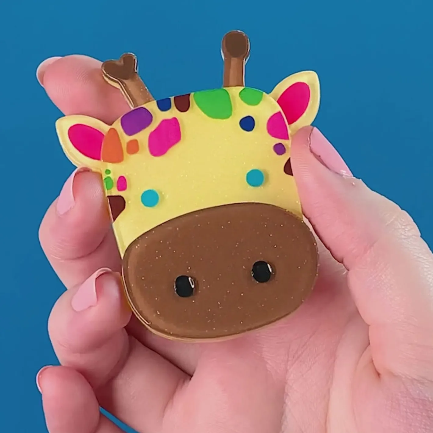 Erstwilder Ginger The Giraffe Brooch^ Brooches