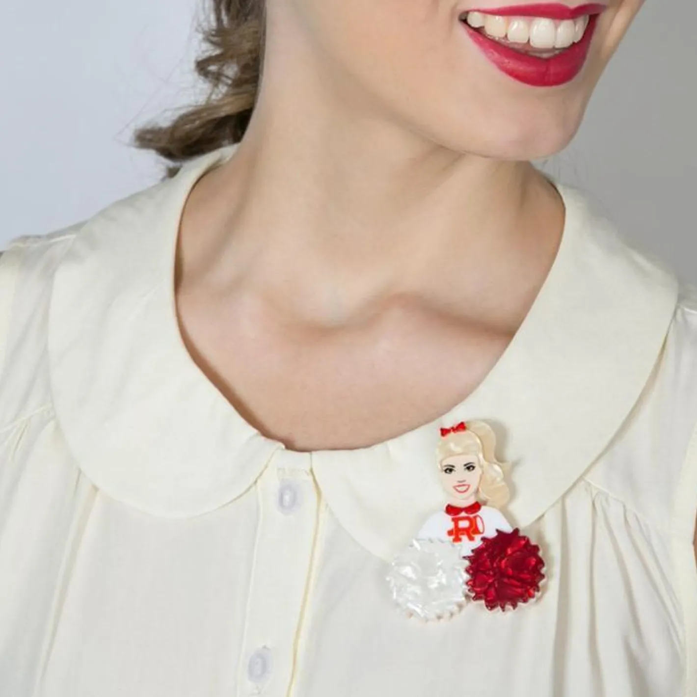 Erstwilder Go Rydell! Brooch^ Brooches