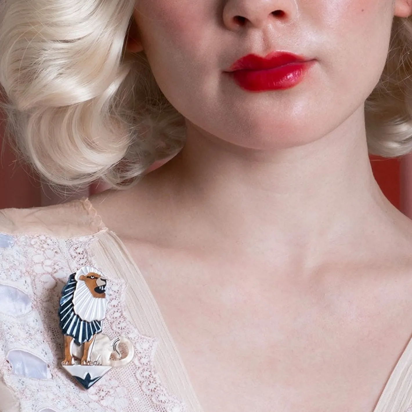 Erstwilder Golden Pride Brooch^ Brooches