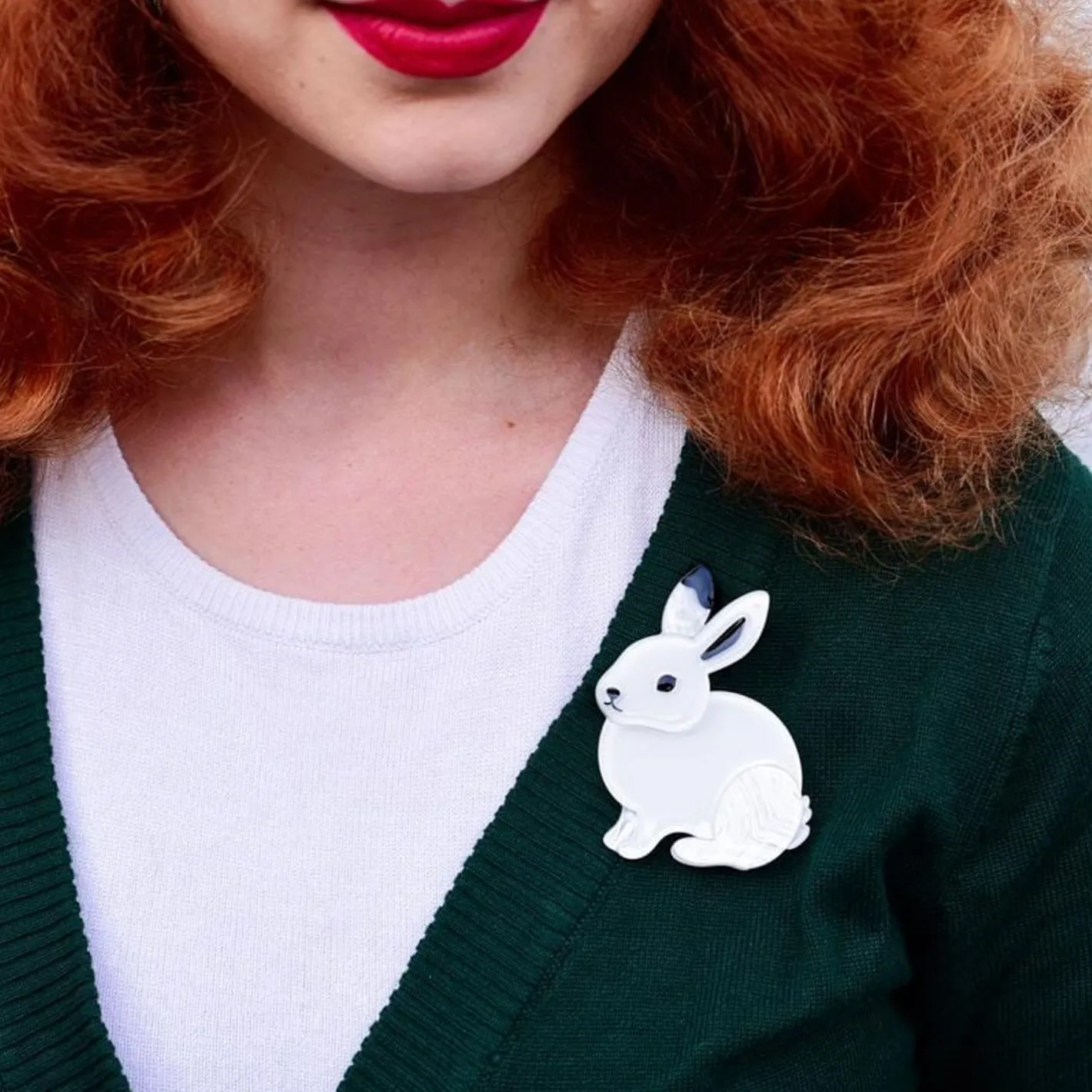 Erstwilder Good Hare Day Brooch^ Brooches