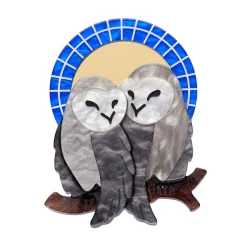 Erstwilder Good Omens Owls Brooch^ Brooches
