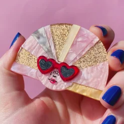 Erstwilder Groovy U.V. Brooch^ Brooches