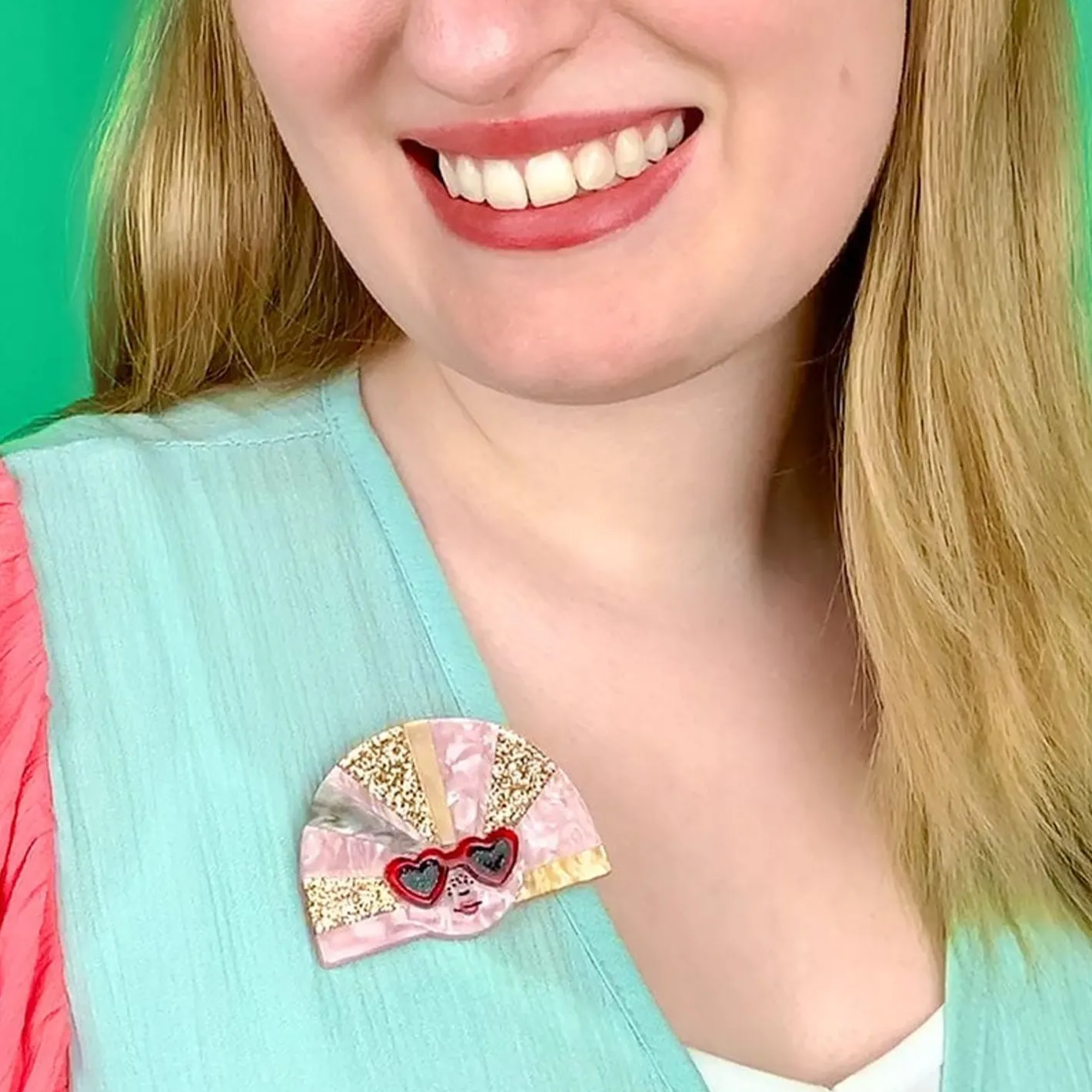 Erstwilder Groovy U.V. Brooch^ Brooches