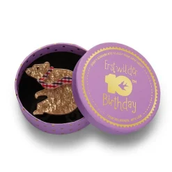Erstwilder Grouchy Bear Brooch^ Brooches
