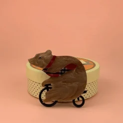 Erstwilder Grouchy Bear Brooch^ Brooches