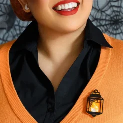 Erstwilder Guiding Light Lantern Brooch^ Brooches