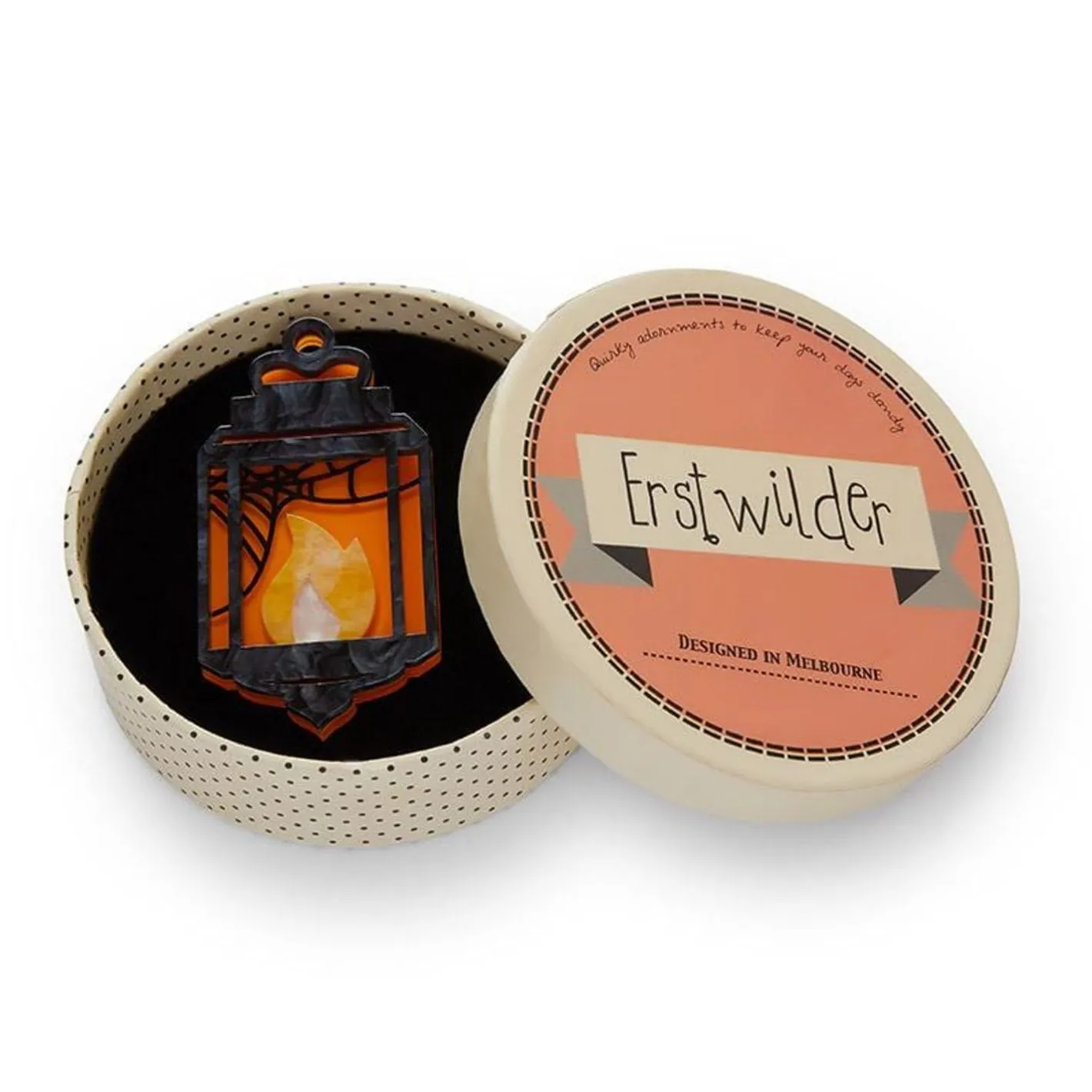 Erstwilder Guiding Light Lantern Brooch^ Brooches
