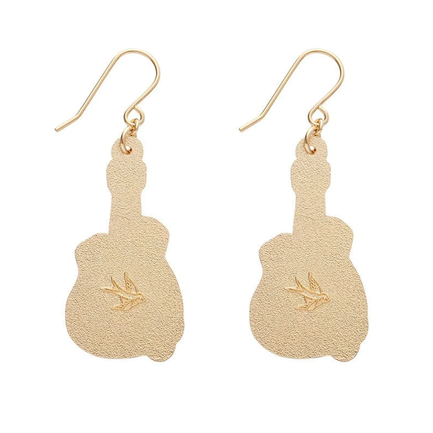 Erstwilder Guitar Blues Enamel Drop Earrings^ Enamel Earrings