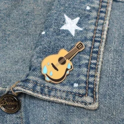 Erstwilder Guitar Blues Enamel Pin^ Enamel Pins