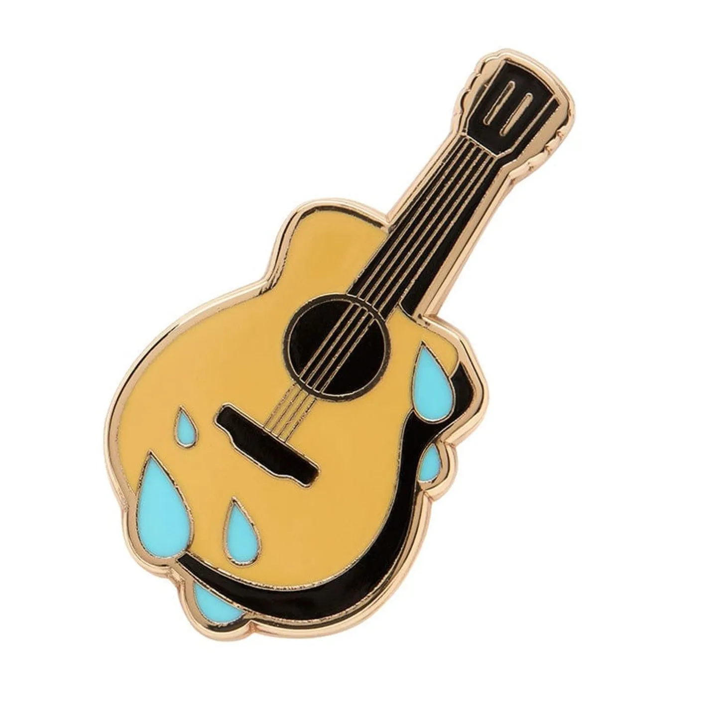 Erstwilder Guitar Blues Enamel Pin^ Enamel Pins