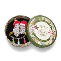 Erstwilder Gumnut Christmas Cuddles Brooch^ Brooches