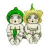 Erstwilder Gumnut Twins Brooch^ Brooches