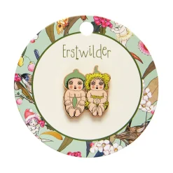 Erstwilder Gumnut Twins Enamel Pin^ Enamel Pins