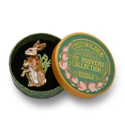 Erstwilder Habitual Hare Brooch^ Brooches