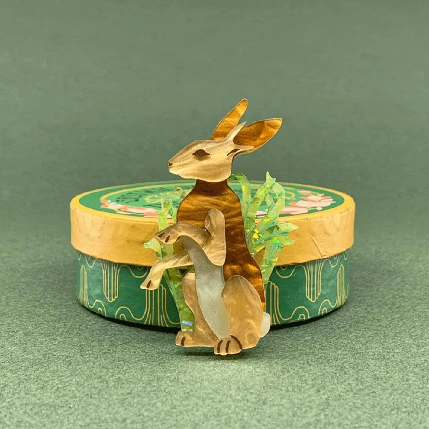Erstwilder Habitual Hare Brooch^ Brooches