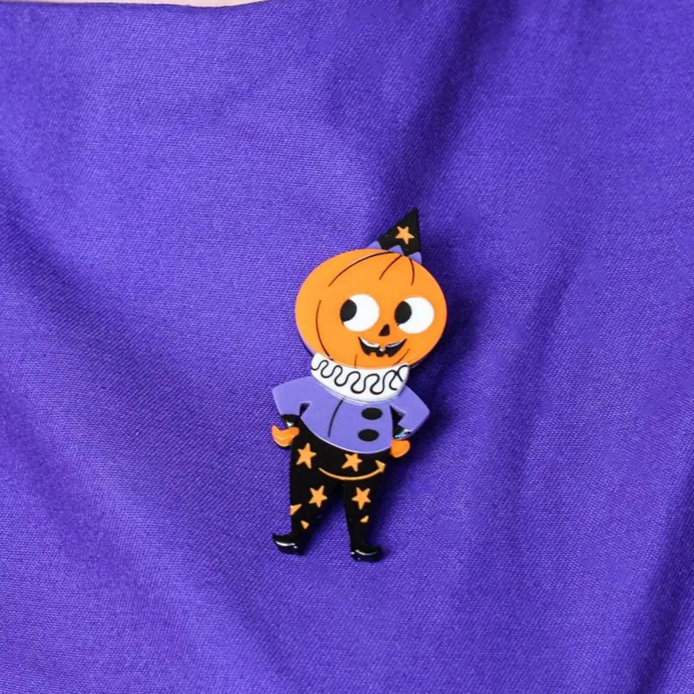 Erstwilder Hair-Raising Hal Brooch^ Brooches