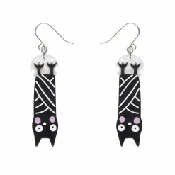 Erstwilder Halloween Hang-Up Bat Drop Earrings^ Earrings
