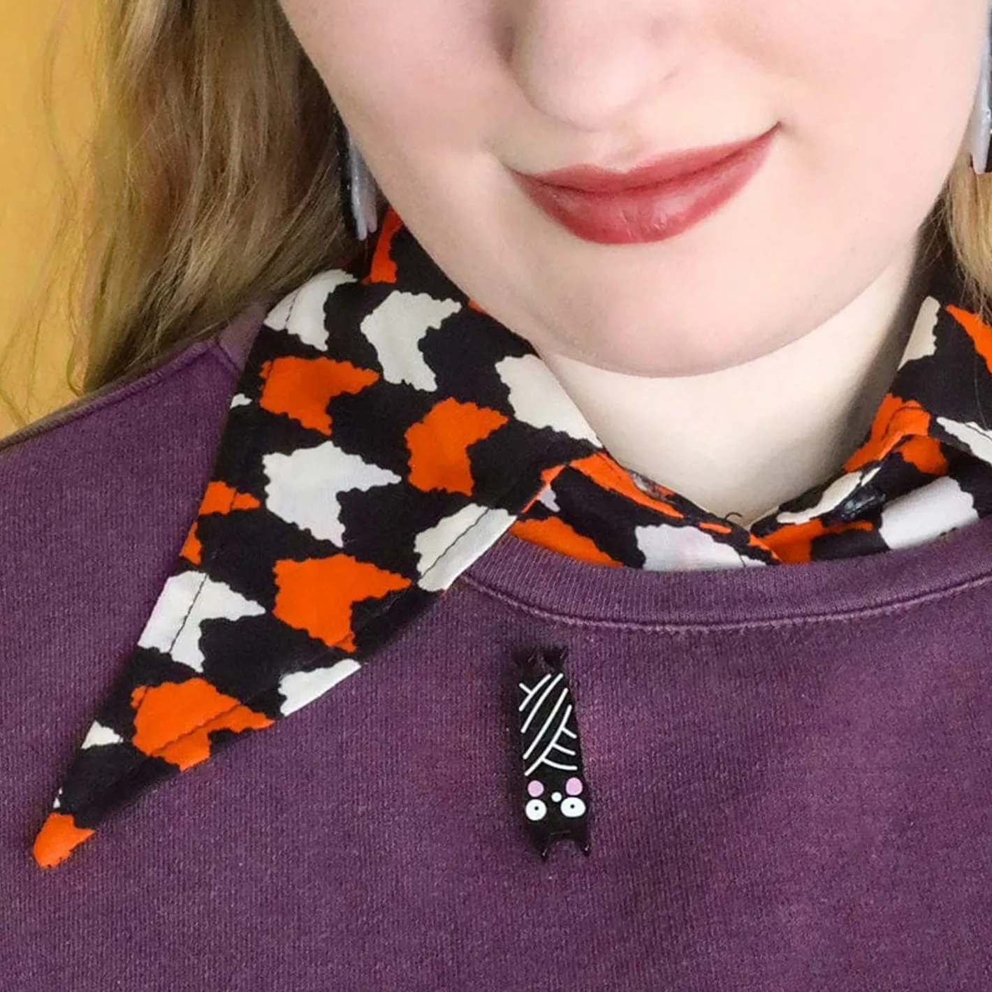 Erstwilder Halloween Hang-Up Bat Mini Brooch^ Brooches