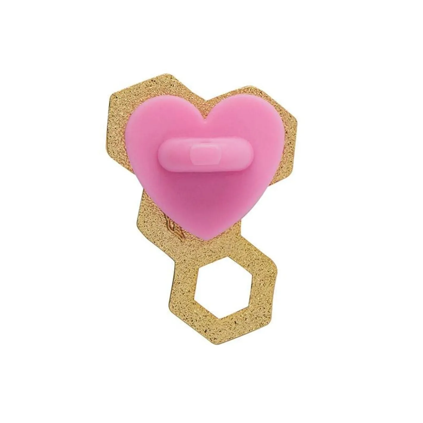 Erstwilder Happy Honeycomb Enamel Pin^ Enamel Pins