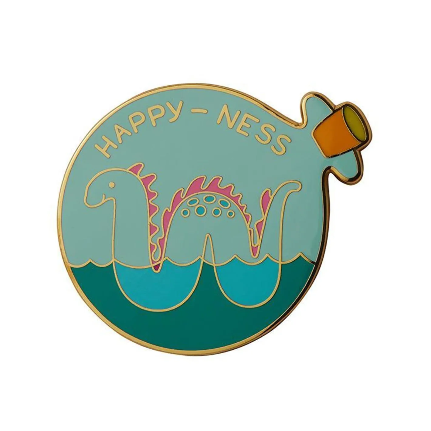 Erstwilder Happy Ness Enamel Pin^ Enamel Pins