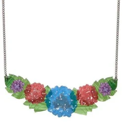 Erstwilder Harmonious Hydrangea Necklace^ Necklaces