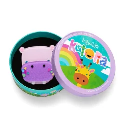 Erstwilder Harrie The Hippo Brooch^ Brooches
