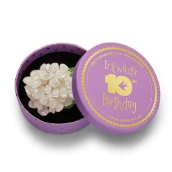 Erstwilder Heartfelt Hydrangea Brooch^ Brooches