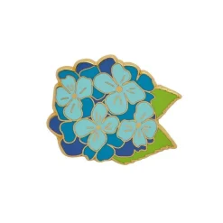 Erstwilder Heartfelt Hydrangea Enamel Pin^ Enamel Pins