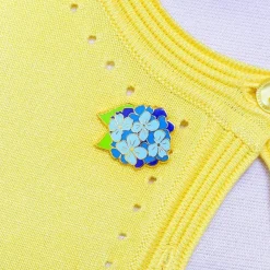 Erstwilder Heartfelt Hydrangea Enamel Pin^ Enamel Pins